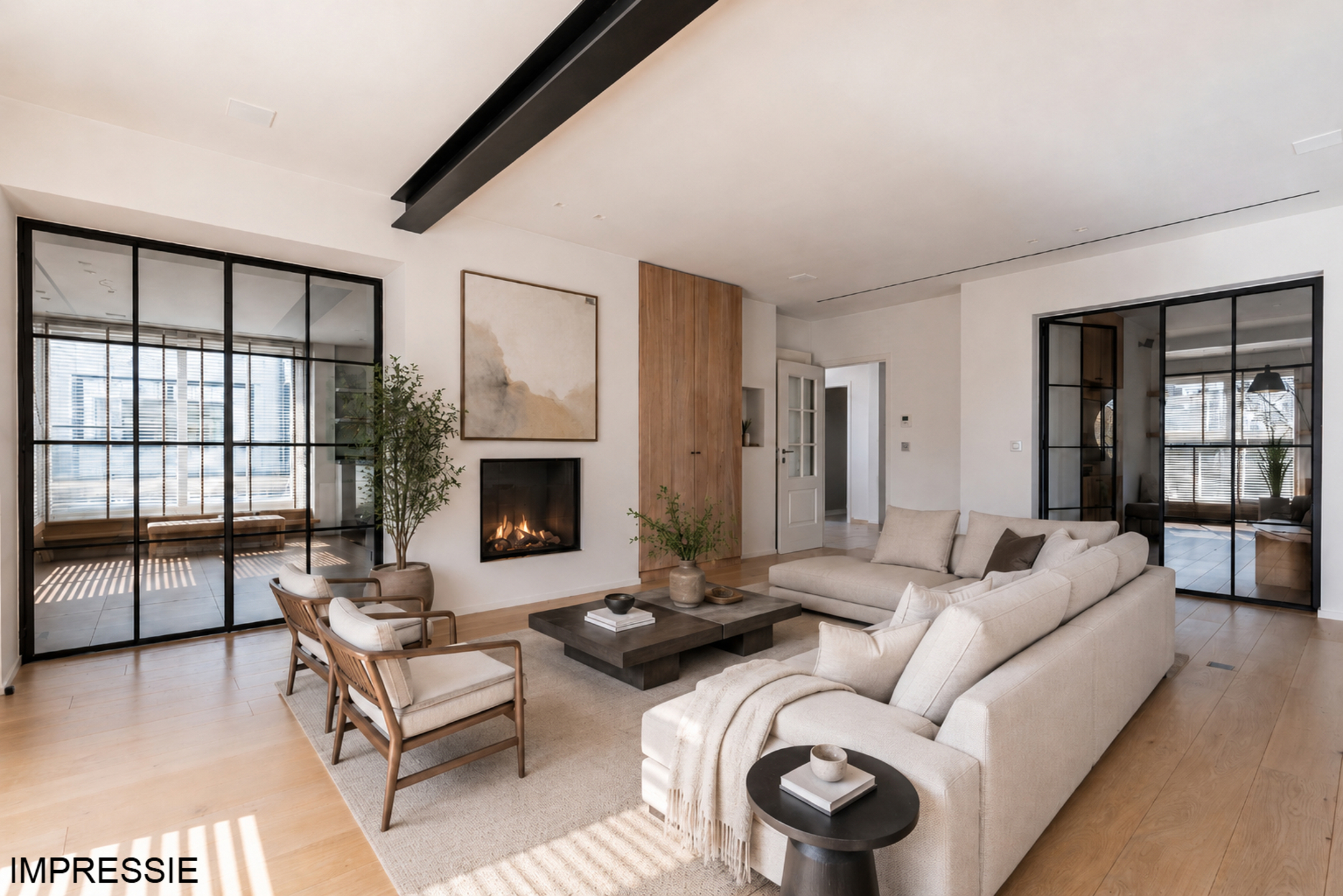 Luxueus 3 slpk appartement met onderliggende handelsruimte - foto 1