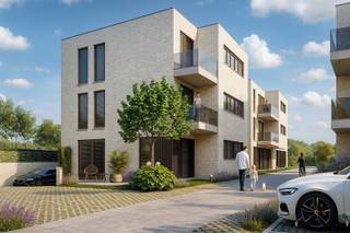 <p><span>Prachtig </span><span>nieuwbouwappartement</span><span> gelegen in Residentie Durmedijk in hartje Hamme!</span></p><p><span> </span></p><p><span>Dit appartement op verdieping maakt deel uit van een kleinschalig complex (3 appartementen) en heeft een praktische inkomhal, apart toilet, eet- en zithoek, keuken met kasten (toestellen nog vrij te kiezen twv € 10 000), berging en 2 ruime slaapkamers. Daarnaast heeft u een terras waar u kan genieten van de rust en het zonnetje.</span></p><p><span> </span></p><p><span>➡️</span><span> !!Inclusief ondergrondse garage én extra kelderberging!!</span></p><p><span> </span></p><p><span>Bijkomende troeven:</span></p><ul><li><span>energiezuinig: E-peil van &lt;20 (mede door warmtepomp, vloerverwarming, zonnepanelen, hoogrendementsglas)</span></li><li><span>elektrische keuring conform</span></li><li><span>ventilatiesysteem C+</span></li><li><span>recuperatie van regenwater (toilet en buitenkranen)</span></li><li><span>afgewerkt met duurzame materialen van hoge kwaliteit (zie lastenboek op kantoor aanwezig)</span></li></ul><p><span> </span></p><p><span>Meer info m.b.t. plannen, technische beschrijving en keuze van beschikbare appartementen op kantoor aanwezig!</span></p><p><span> </span></p><p><span>Interesse? Maak vrijblijvend een afspraak op 052/50 50 00.</span></p><p><span>Wij adviseren u graag!</span></p><p><span> </span></p>