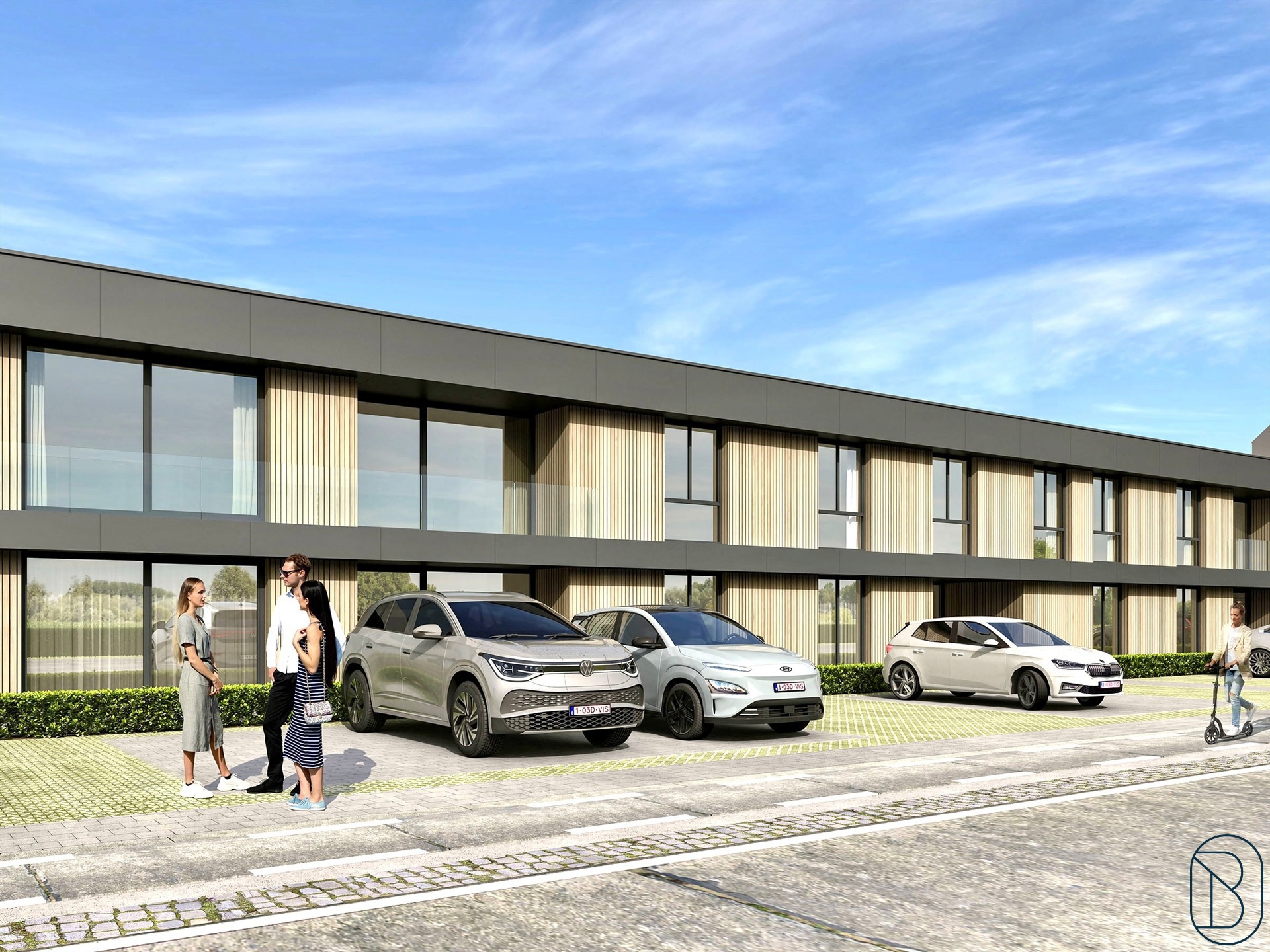 CASCO-gebouw met 12 appartementen en terrassen, goed gelegen - foto 3