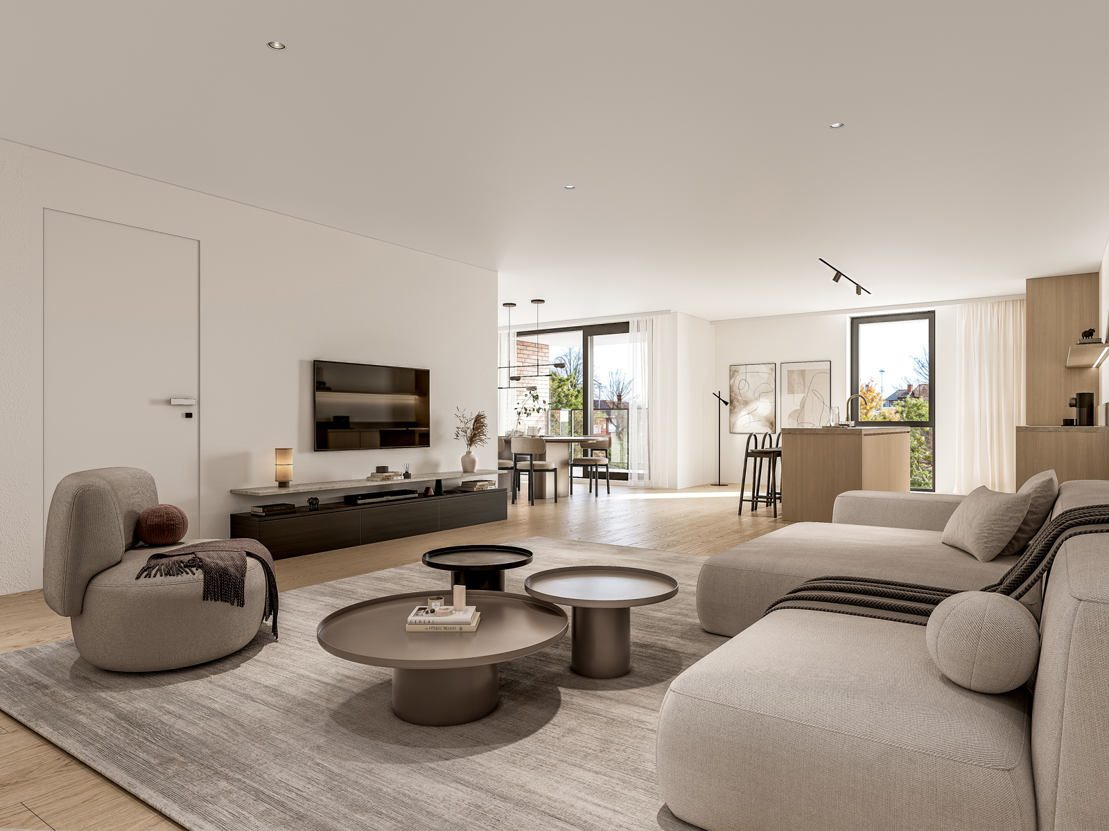 Ruim duplexappartement met 2 slaapkamers - foto 5