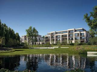 Ce projet associe une architecture emblématique à un emplacement privilégié sur les rives de la Lys, à quelques pas du centre animé de Courtrai. <br />EVER RIVER est synonyme de vie dans un environnement verdoyant avec vue sur l'eau et la ville, combiné à toutes les commodités urbaines à portée de main. L'équilibre parfait entre calme et dynamisme.<br /><br />L'appartement dispose de 3 chambres, d'espaces de vie spacieux et d'une excellente luminosité, conçus dans un souci de confort et de qualité. L'espace extérieur spacieux, composé d'une terrasse et d'un jardin privé, est une extension naturelle de l'espace de vie, idéal pour les moments de détente et la vie en plein air.<br /><br />De plus, il est possible d'acheter un box de garage souterrain et un espace de rangement séparé au sous-sol.<br /><br />Vous souhaitez en savoir plus sur les possibilités offertes par Ever ? <br />Contactez notre bureau et découvrez ensemble les possibilités !