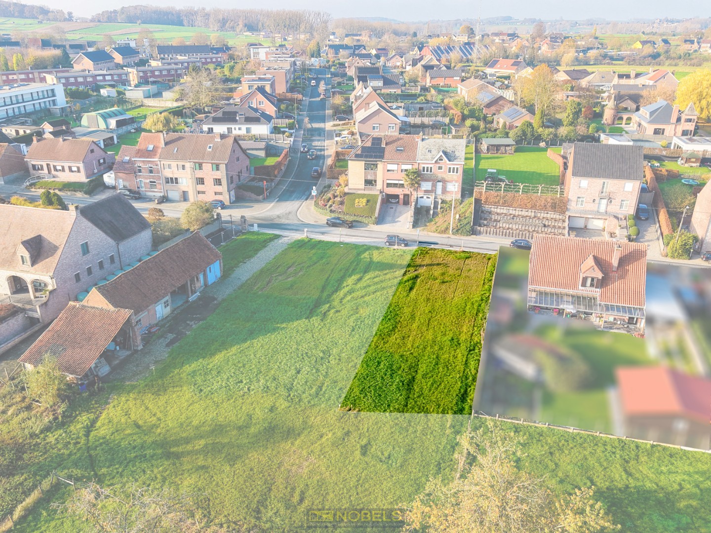 Te koop, residentieel gelegen bouwgrond (438m)² met open zicht in Gooik - foto 3