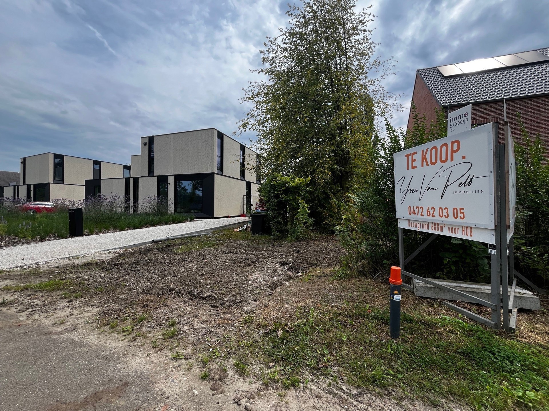 Bouwgrond van 688m² voor HOB op einde doodlopende straat - foto 2