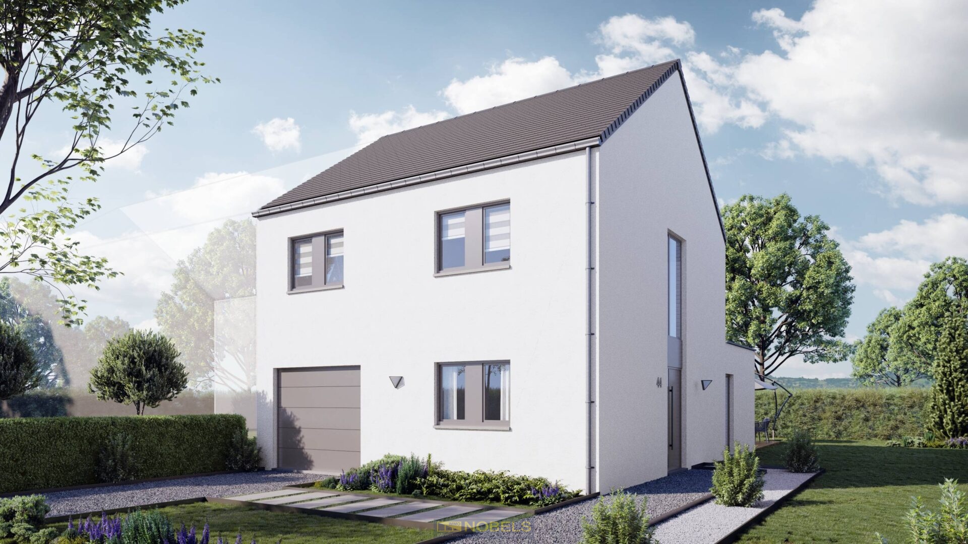 Te koop, nieuw te bouwen halfopen bebouwing in de glooiende omgeving van Brakel - photo 4