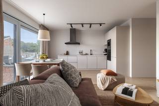 Stijlvol nieuwbouwappartement met 1 slaapkamer en terras in kleinschalige residentie te Wilrijk. Het appartement is energiezuining en geniet...