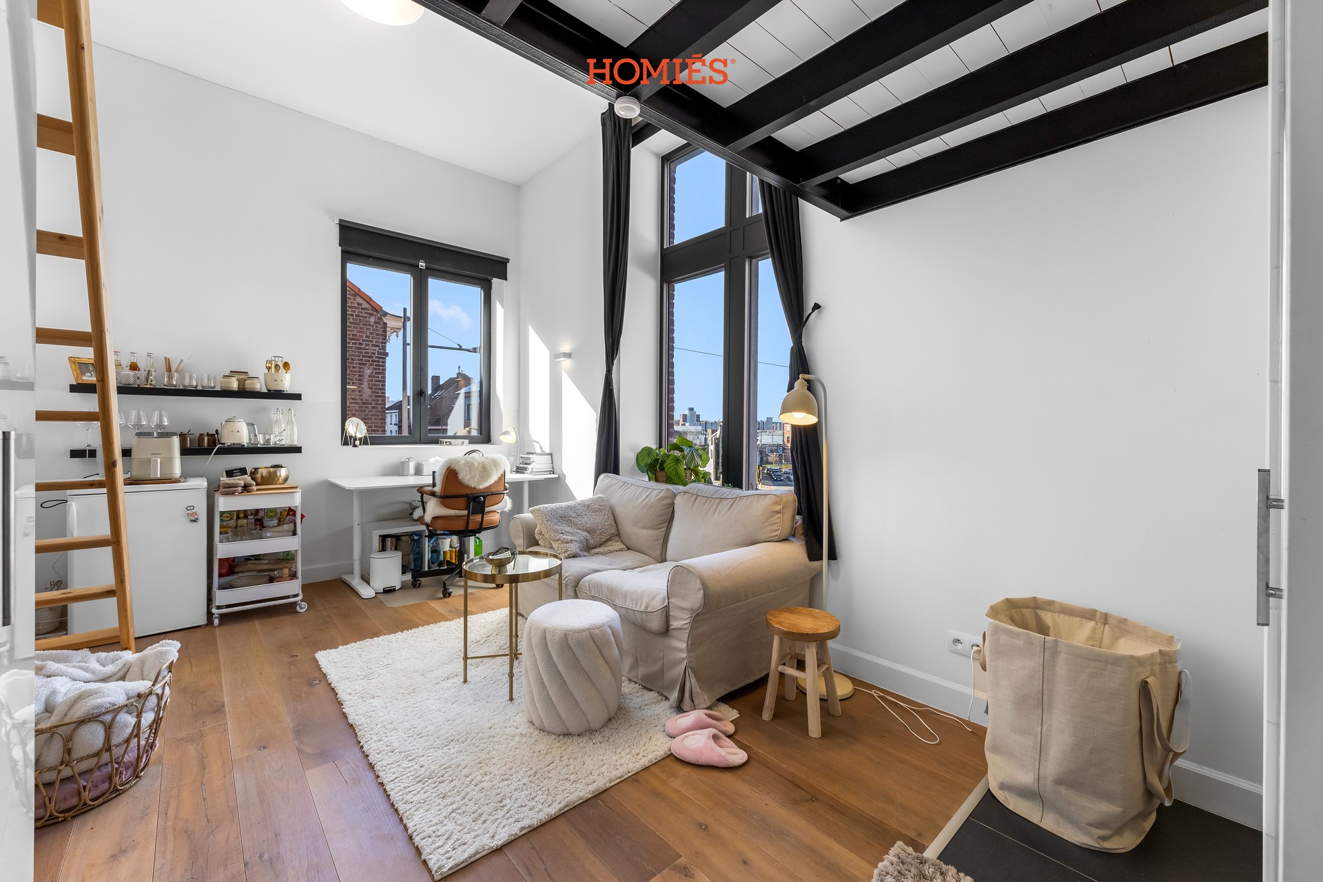 Studentenkamer met hoogslaper nabij het station - photo 3