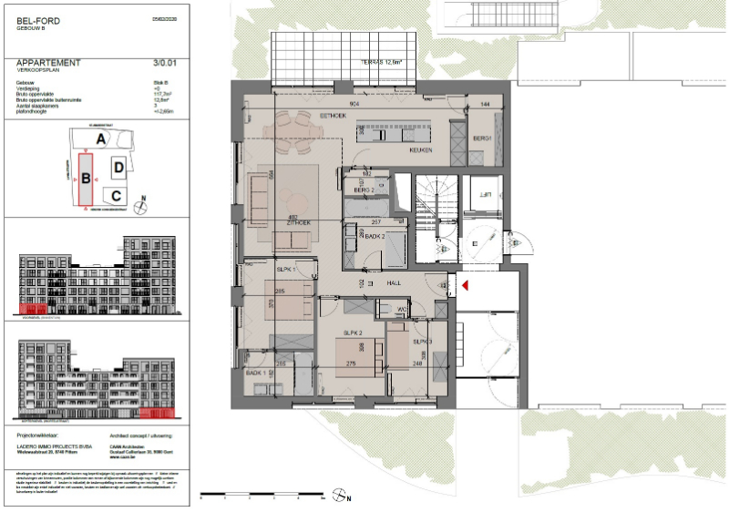 Roeselare-centrum: 40 appartementen in de Wortelstraat  zijn zeer gunstig georiënteerd. - foto 2