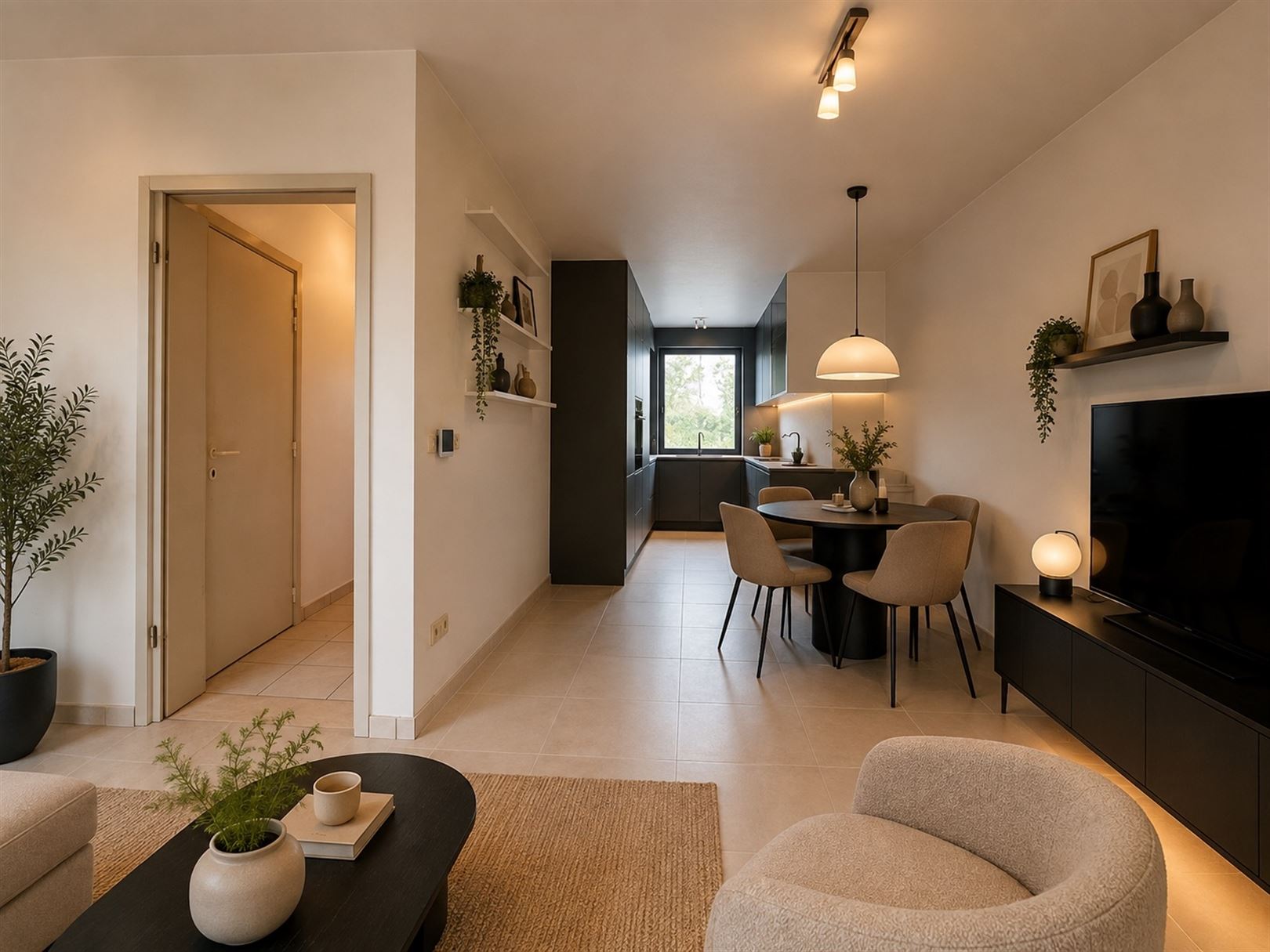 1-slpk appartement met terrasje - foto 3