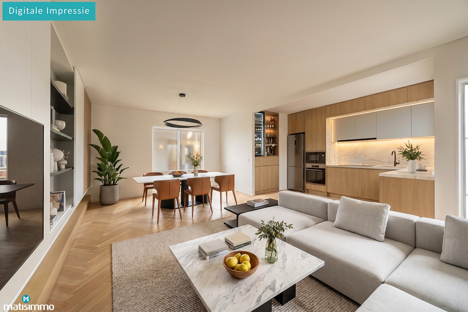 APPARTEMENT MET 2 SLAAPKAMERS, 2 TERRASSEN EN AUTOSTAANPLAATS OP WANDELAFSTAND VAN TONGEREN-CENTRUM - foto 5