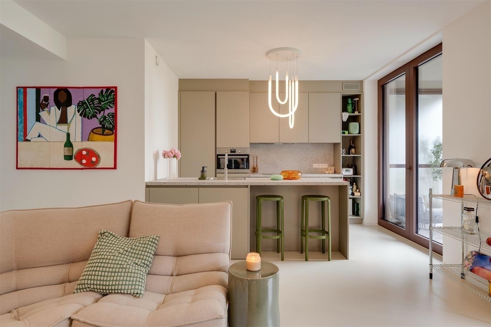 Hoogwaardig afgewerkt appartement met twee slaapkamers - foto 2
