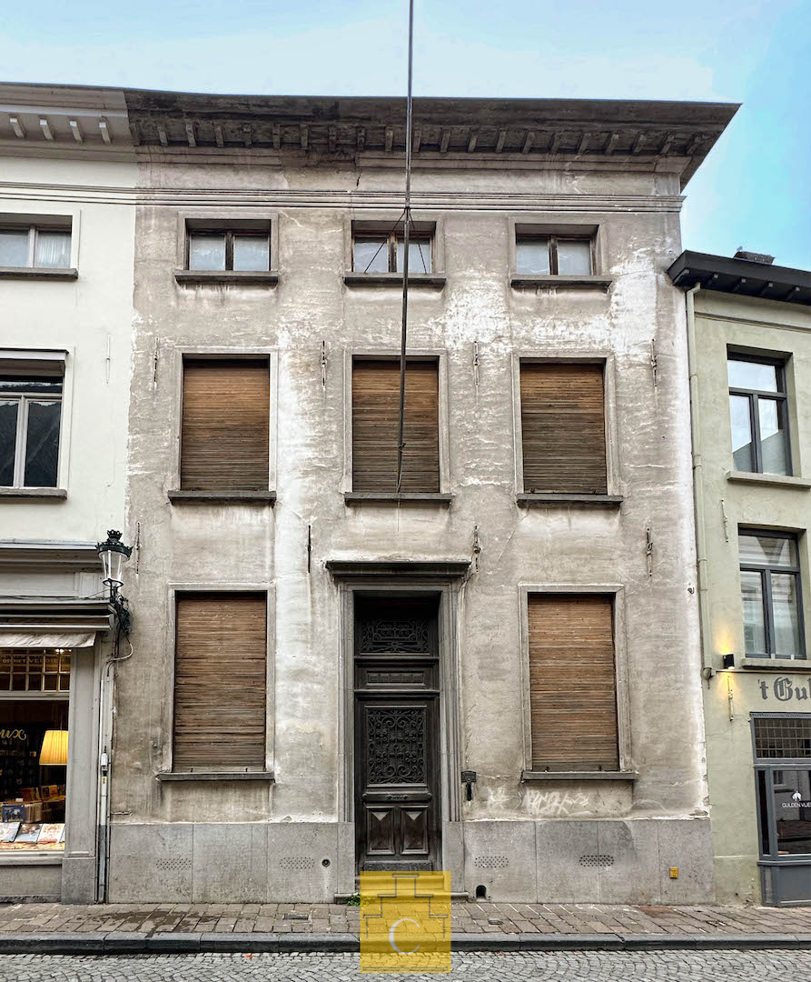 te renoveren herenhuis op topligging bij Burg en Markt - photo 1