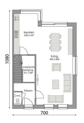 Mooi gelegen stuk bouwgrond voor het bouwen van een half-open bebouwing in een rustige buurt,<br /><br />Lot 2 Opp. +/- 700 m² prijs : € 140.000<br /><br />FORMULE WATER- EN WINDDICHT:<br />- Ruwbouwwerken<br />- Timmerwerken<br />- PVC ramen met beglazing kw 1.0<br />- Dak- &amp; zinkwerken<br />_________________<br />= € 215.421 excl. btw<br /><br />OPTIE AFWERKING:<br />- Elektriciteit en ventilatie<br />- Chape -en vloerisolatie<br />- Pleisterwerken<br />- Sanitaire werken ( HW toestellen = € 4.000 excl. btw )<br />- Warmtepomp lucht/water ( Viessmann )<br />- Bevloering ( HW vloer : 35€/m² HW plinten : 12.50€/lm HW wandtegels : 25€/m² )<br />- Keukeninstallatie ( HW = € 8.000 excl. btw)<br />- Binnen schrijnwerk<br />- Voegwerken<br />- Blowerdoortest<br />- Zonnepanelen 8st. ( 435 Wp )<br />_________________<br />= € 110.974 excl.btw<br /><br />WIJ BOUWEN OOK A LA CARTE<br />Opties zijn mogelijk tot net voor " Normale Bewoonbaarheid" (volgens aannemingsovereenkomst)<br />Informeer naar onze interessante HUISRUIL-FORMULE<br /><br />zie ook : WWW.SPEYBROECK.BE<br />Bel 0473 300 700 of GRATIS 0800 15 700