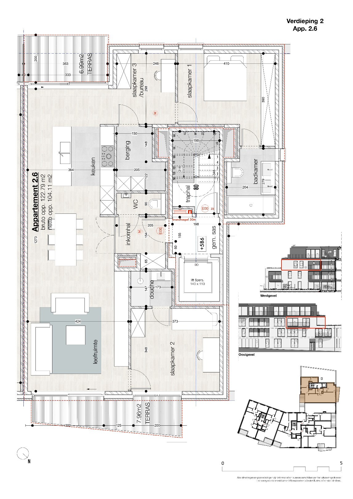 Apartment for sale in Zwevegem with 3 bedrooms - photo 2