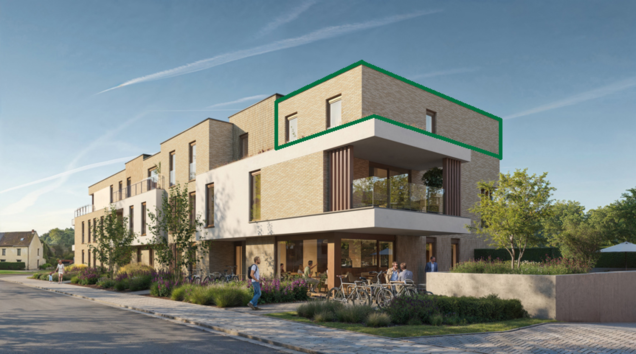 12 energiezuinige appartementen met grote terrassen - photo 1
