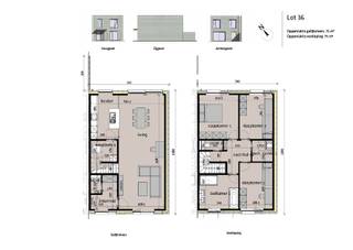 Op deze topligging naast het Park Claeys-Bouüaert realiseren we een nieuwe verkaveling langsheen de Petrus Meirestraat te Mariakerke. Deze energiezuinige woningen in moderne stijl vormen een harmonieus geheel in drie kleurtinten. Gevarieerd aanbod zoals woningen met 3 tot 5 slpks, garage, carport of parkeerplaats. Deze halfopen beb. op lot 36 wordt gebouwd op een perceel van 325 m². De tuinomheining met poortje wordt mee voorzien. GLVLS: inkom, wc, vestiaire, ruime living met veel lichtinval en ingerichte keuken met eiland. Mogelijkheid tot voorzien van carport. 1ste VERD.: 3 slpks, wc, badk. met ligbad, douche en badmeubel met dubbele lavabo en berging. Voor de binnenafwerking kan je rekenen op de begeleiding én expertise van ons team en onze partners. Energieneutrale woning (E-peil -17!) dankzij het doorgedreven isolatiepakket, warmtepomppanelen (PVT) met vloerverwarming en ventilatiesysteem D. Hiermee voldoet deze woning dus aan alle normen voor de toekomst en bespaar je op je woonkost. De prijs is excl. btw en kosten. Download de brochure op https://durabrik.immo/mariakerke - Heb je vragen? Contacteer dan je bouwadviseur via 0800 62 732 of mail naar info@durabrik.be. Inspiratie opdoen? Ontdek onze kijkwoningen op https://www.durabrik.be/nl/kijkwoningen * Afbeeldingen en oppervlaktes zijn indicatief.