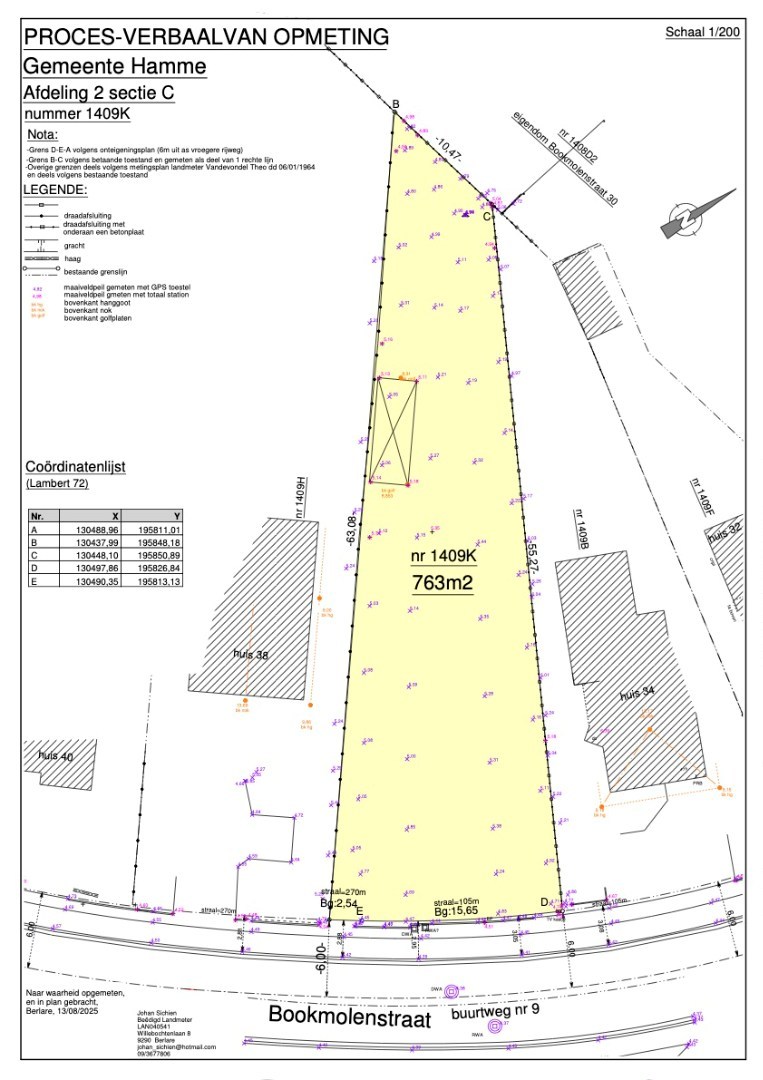 BOUWGROND VAN 763 M2 VOOR OPEN BEBOUWING OP UITSTEKENDE LOCATIE - foto 5