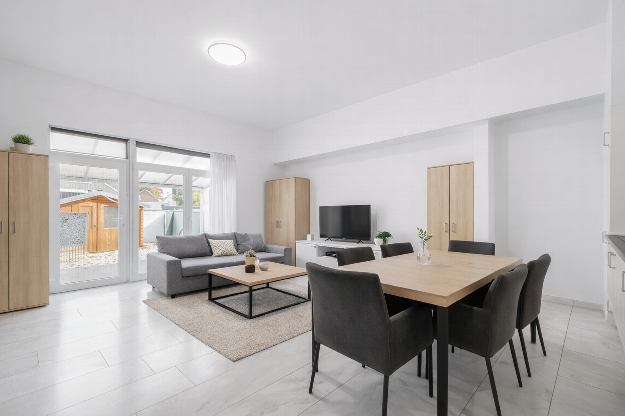 Gezellige gelijkvloersappartement met 2 parkeerplaatsen - foto 5