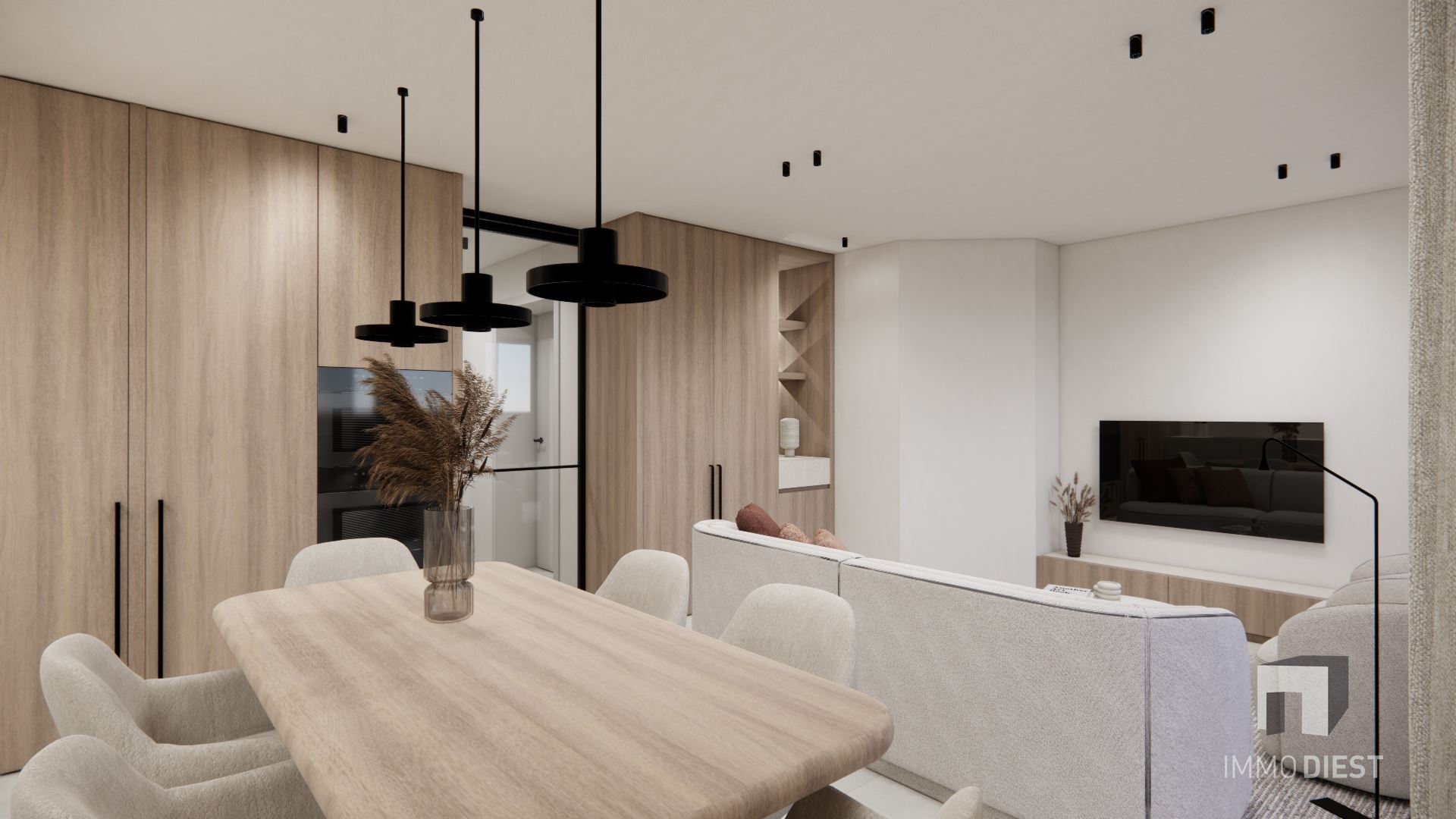 Gelijkvloers app. van 82m2 met 2slpk en 2 ensuite badkamers - foto 3