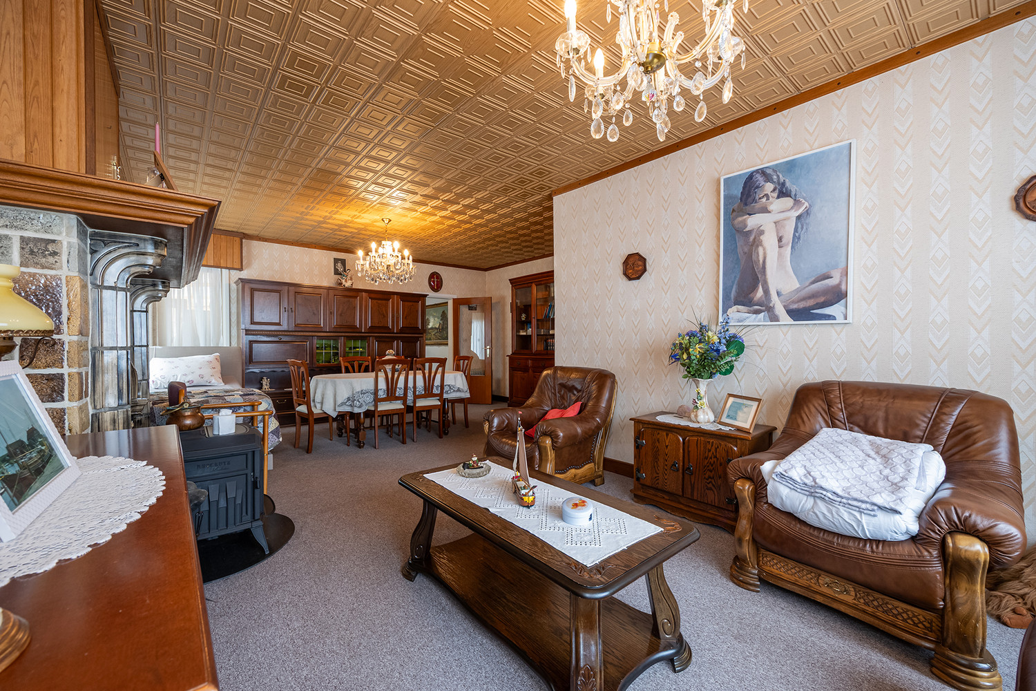 Halfopen woning op 575 m² met garage, carport en diepe tuin – te renoveren - foto 4