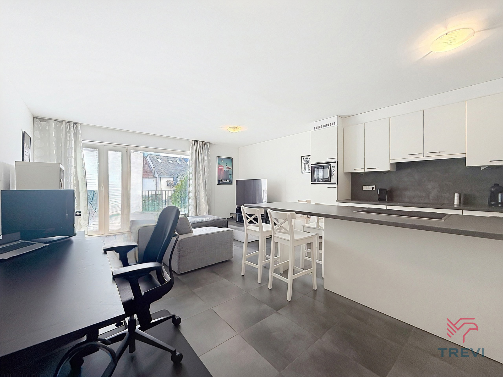 Vlak bij de NAVO, mooi appartement met 1 slaapkamer + P - foto 2
