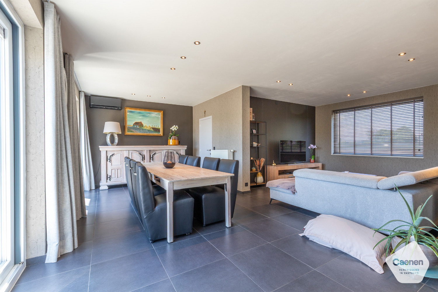 Stijlvol en energiezuinig huis met 3 slaapkamers en mooie tuin met uitzichten in Ruddervoorde - foto 5