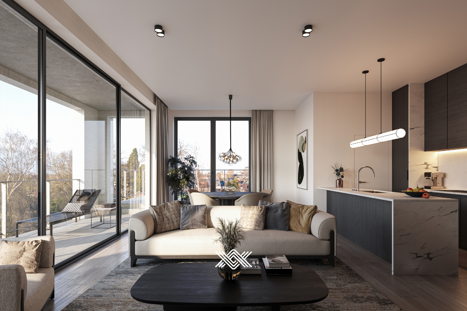 Gelijkvloers appartement met één slaapkamer in Wetteren - foto 3