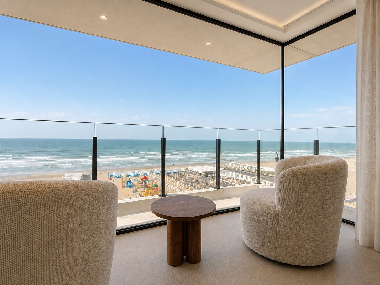 Luxueus appartement met panoramisch zeezicht te Blankenberge - foto 5