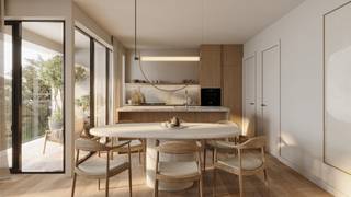 "Arnold" incarne le style de vie élégant au cœur de la ville, une résidence boutique à petite échelle spécialement conçue pour ceux qui n'attendent que le meilleur.

Les rues autour de "Arnold" débordent de caractère. Une promenade suffit pour rejoindre le quartier branché du Zuid, la Vrijdagmarkt ou encore la chaleureuse place Mechelseplein…

"Arnold" offre un équilibre parfait entre luxe, confort et fonctionnalité, avec des appartements spacieux et des équipements haut de gamme. Cette réalisation exclusive propose une architecture contemporaine signée META Architecten, associée à une finition intérieure soignée conçue par MORE Concept.

Grâce aux techniques les plus récentes, tous les appartements garantissent des choix optimaux en matière d'efficacité énergétique.

Appartement lumineux et économe en énergie d’environ 107 m² avec une terrasse ensoleillée orientée plein sud et un espace de vie à l’arrière pour une intimité maximale. Deux grandes chambres offrent un confort optimal. Emplacement idéal avec une finition moderne, parfait pour ceux qui recherchent qualité et tranquillité.

En plus de la possibilité d’acheter un parking, la résidence disposera d’un vaste local à vélos commun, ainsi que d’un espace de cave privatif disponible à l’achat.

La « Résidence Arnold » est bien plus qu’un simple projet immobilier neuf : elle allie un quartier inspirant à un confort de vie moderne et à un luxe contemporain.

Les prix de vente s’entendent hors droits d’enregistrement et TVA.