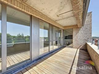 CASALINA Real Estate biedt exclusief te huur aan : appartement van 123m² (volgens EPC) met twee terrassen. Ideaal gelegen in een centrale maar...