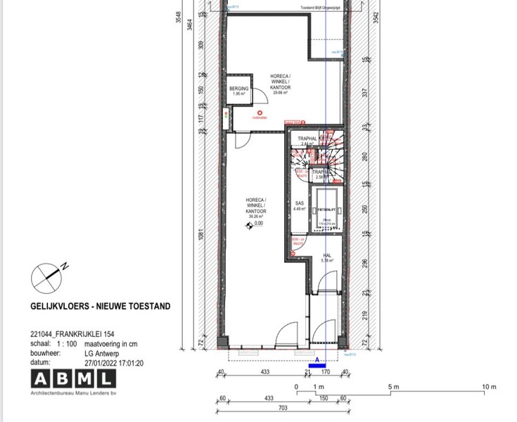 COMMERCIEEL GELIJKVLOERS OP ZEER CENTRALE LIGGING - foto 5