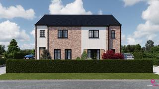 <p><span>Elke zondag welkom op ons kantoor van 10u-12u voor meer info over de nieuwbouwprojecten!<br /><br />Deze woning (rechterzijde) heeft een bewoonbare oppervlakte van 205 m² en is praktisch opgedeeld; het perceel is 5.25are groot.</span></p>
<p><span>Er werd rekening gehouden met voldoende leefruimte met achteraan een gezellige open keukenruimte, aansluitend bij een ruime berging met buitendeur.</span></p>
<p><span>Via de inkomhal met gastentoilet komt men in de living met open keuken. Vanuit de living vertrekt ook de trap naar boven. Langs de keuken bevindt er zich een praktische berging. De “doorzon”-leefruimte heeft zowel via de voor-, zij- als achterzijde ramen voor een uitstekende lichtinval.</span></p>
<p><span>Op de eerste verdieping zijn er 3 slaapkamers, een apart toilet en een badkamer.</span></p>
<p><span>De 2<sup>de</sup> gegoten betonnen trap brengt ons naar zolderruimte; hier bevindt zich een ruime 4<sup>de</sup> polyvalente (slaap)kamer die ook kan opgesplitst worden naar een 5<sup>de</sup> kamer en technische ruimte.</span></p>
<p>Zowel de raampartijen als de dakwerken zijn van uitstekende makelij.</p>
<p><span>Deze ruwbouwwoning wordt </span>opgeleverd met een vlak getrokken perceel dat onmiddellijke aanplanting toelaat; het mooie uitzicht is reeds bepaald….</p>
<p>Residentie “De Moestuin” bevindt zich in de rustige Moestuinstraat; een aangename straat met een uitstekende verbinding naar het centrum van Heusden en verbinding naar Koersel/Beringen.</p>
<p>In deze aangename woonomgeving wonen veel jonge gezinnen en met de uitkijk op het veld en groen is het hier echt tot rust komen. In het centrum van Koersel heeft men zo zijn inkopen gedaan door de aanwezigheid van de Lidl, Action, bakker enz..uit eten doet men in Barnaba terwijl men een filmpje meepakt in de Roxy een heerlijk klein bioskoop-complex.</p>
<p>Samenwerken met deze bouwheer is kiezen voor zekerheid en duidelijke afspraken; voor de snelle beslissers zijn aanpassingen binnen nog mogelijk.</p>
<p></p>
<p>Indeling :</p>
<p>GELIJKVLOERS : inkomhal, gastentoilet, leefruimte onderverdeeld met zithoek en eetkamer, trap naar boven, open keuken, grote berging met achterdeur</p>
<p>EERSTE VERDIEPING : nachthal, apart toilet, 3 slaapkamers, badkamer, trap naar boven</p>
<p>ZOLDER : open zolderruimte op te splitsen naar 2 extra kamers en technische ruimte</p>
<p>TUIN: genivelleerd</p>
<p></p>
<p><span>Pluspunten:</span></p>
<p><span>-prachtige landelijk stijl</span></p>
<p><span>-zeer degelijke bouw</span></p>
<p><span>-ruim = 205 m²</span></p>
<p><span>-aangename leefruimte</span></p>
<p><span>-4 slaapkamers<br />-betonnen trappen</span></p>
<p><span>-tijdloze pastoriestijl</span></p>
<p><span>-goede ligging = overal dichtbij!</span></p>
<p><span>-grondwaarde aan 12%, enkel constructie onder 21%BTW</span></p>
<p><span>-adembenemend uitzicht = wandelen in de buurt</span></p>
<p><span> </span></p>
<p><span>Voor een afspraak of meer info, bel ons op 078/78.78.70, of kom gewoon binnen op ons kantoor. Steeds welkom!</span></p>