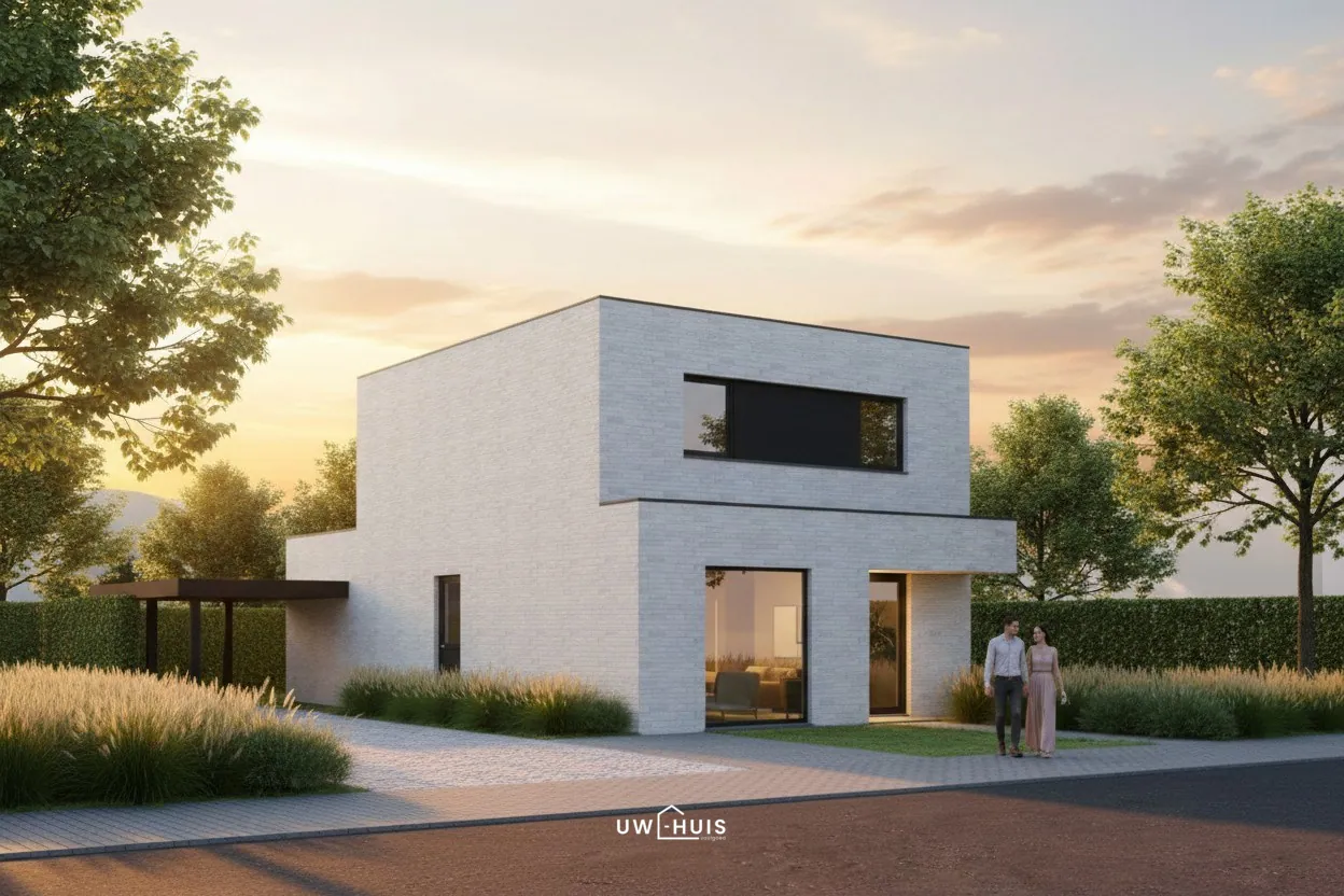 NIEUWBOUW OB UITSTEKENDE LOCATIE + BOUWGROND VAN 763 M2  - foto 2