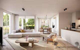 <p><span>Appartement confortable au rez-de-chaussée avec terrasse et jardin privé</span></p><p><span>Découvrez ce charmant appartement au rez-de-chaussée d'une superficie de 68 m², parfait pour une vie confortable et moderne. L'appartement dispose d'une terrasse de 5 m² et d'un jardin privé de 12 m², idéal pour profiter de l'extérieur.<br /><br /> À l'intérieur, vous trouverez une chambre et une salle de bains spacieuses, ainsi que des toilettes séparées pour plus de commodité. Le débarras est équipé de connexions pour une machine à laver, afin que vous ayez tout à portée de main.<br /><br />La chambre et le salon sont équipés de grandes fenêtres, laissant entrer beaucoup de lumière naturelle et créant une atmosphère agréable.<br /><br />Ce projet sans gaz et presque neutre sur le plan énergétique dispose d'un chauffage géothermique, d'un chauffage au sol et de panneaux solaires. Avec un niveau E allant jusqu'à 20, cet appartement répond aux normes énergétiques les plus élevées et offre une expérience de vie à l'épreuve du temps.<br /><br />Contactez-nous</span><span>pour plus d'informations et pour connaître les disponibilités en envoyant un e-mail à <span>ronnystorms@janssenenjanssen.be</span></span><span> ou en appelant le 0487/66 33 60.</span></p>