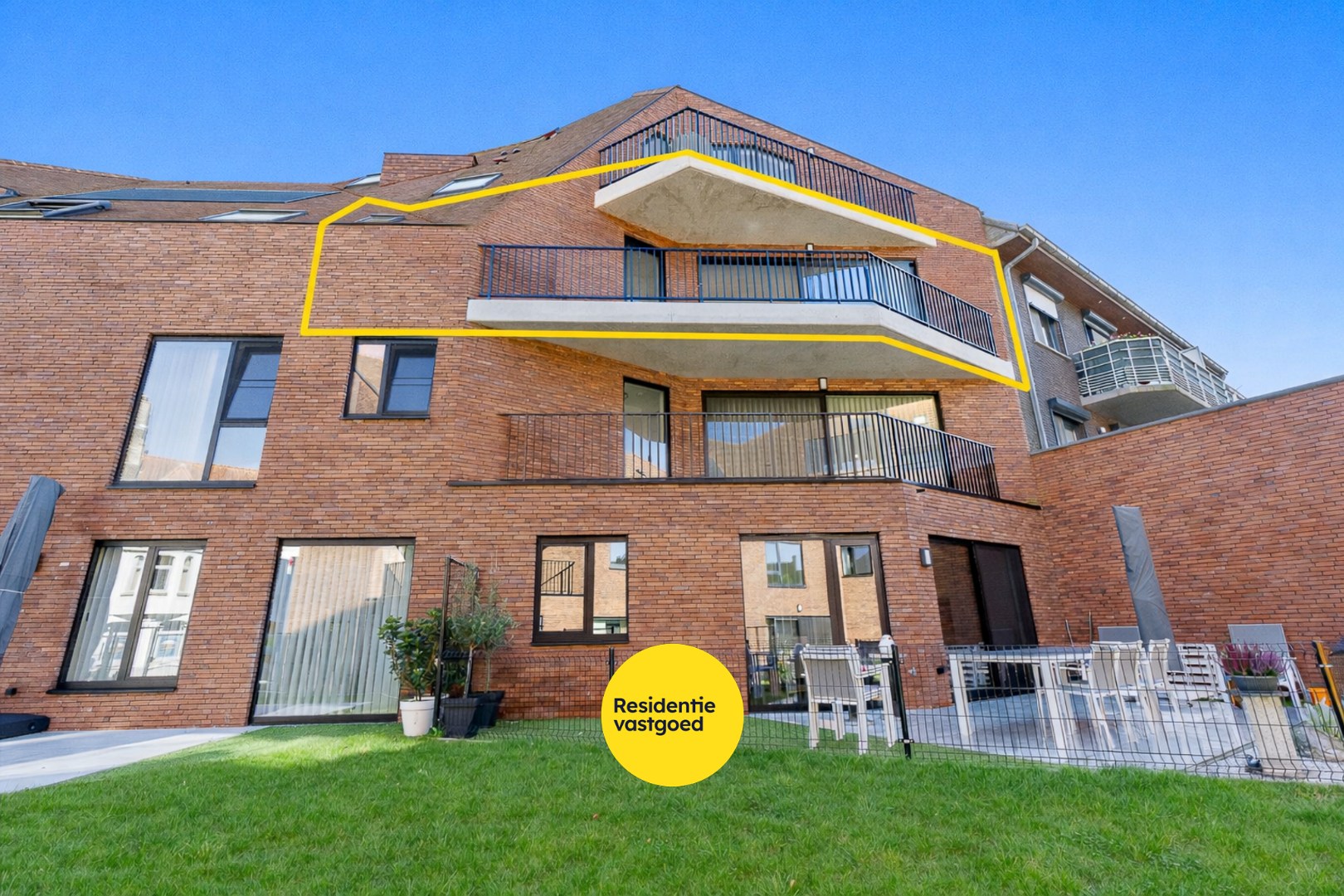 Royaal drie-slaapkamer appartement met ruim terras - foto 4