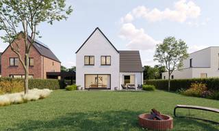 Casco: volledige vrijheid in afwerking * Villa op ruim perceel * Groene omgeving * Goede mobiliteit * West gerichte tuin * EnergiezuinigOMGEVINGIn...