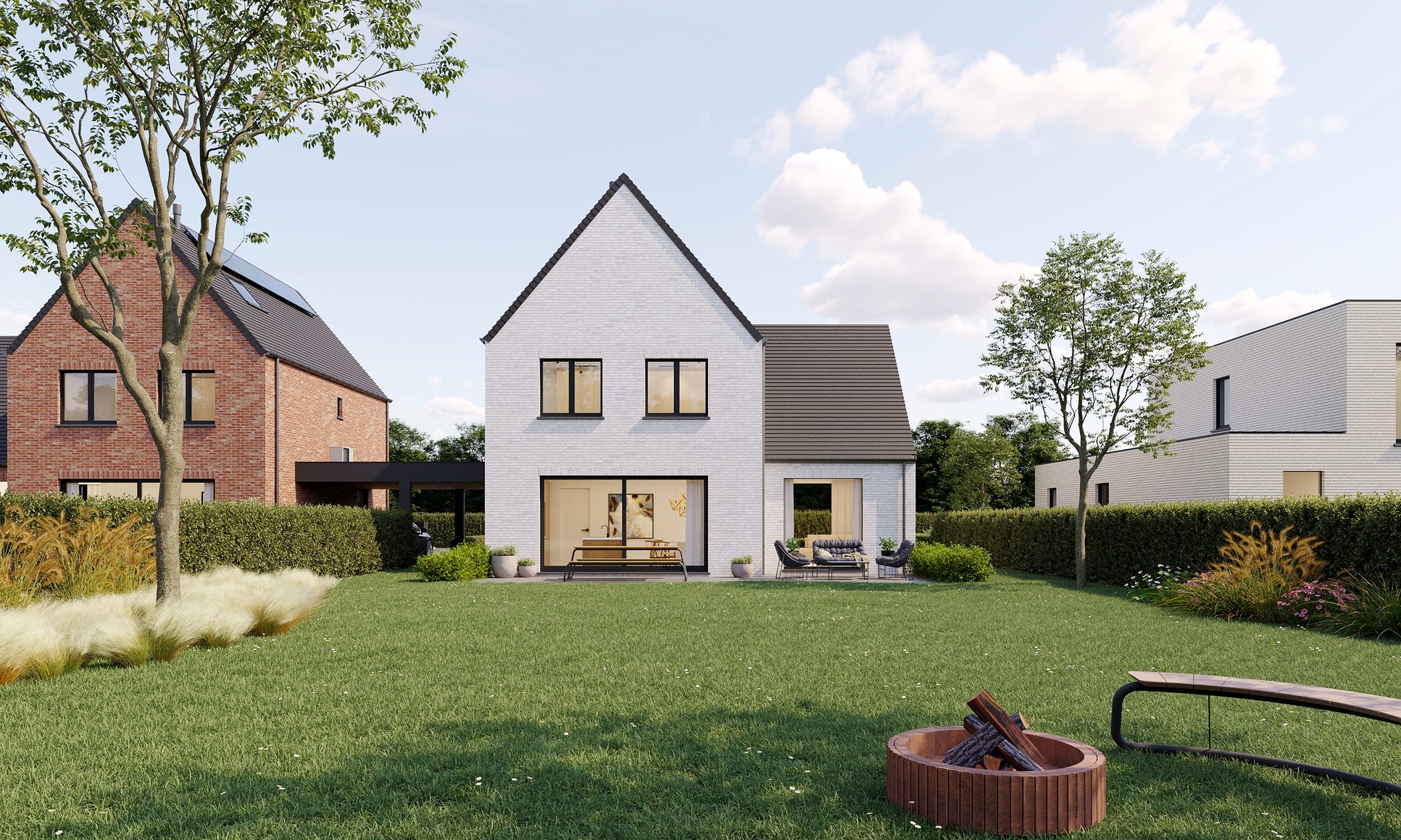 Hedendaagse casco villa op ruim perceel in Londerzeel - foto 2