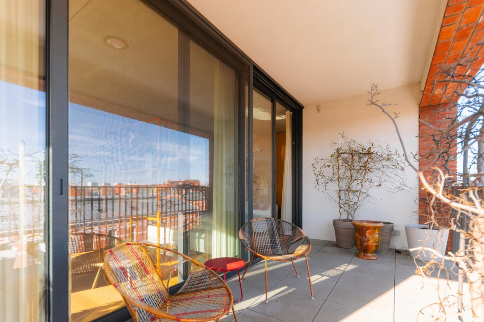 Groen Kwartier: zonovergoten, gemeubeld appartement met terras - foto 5