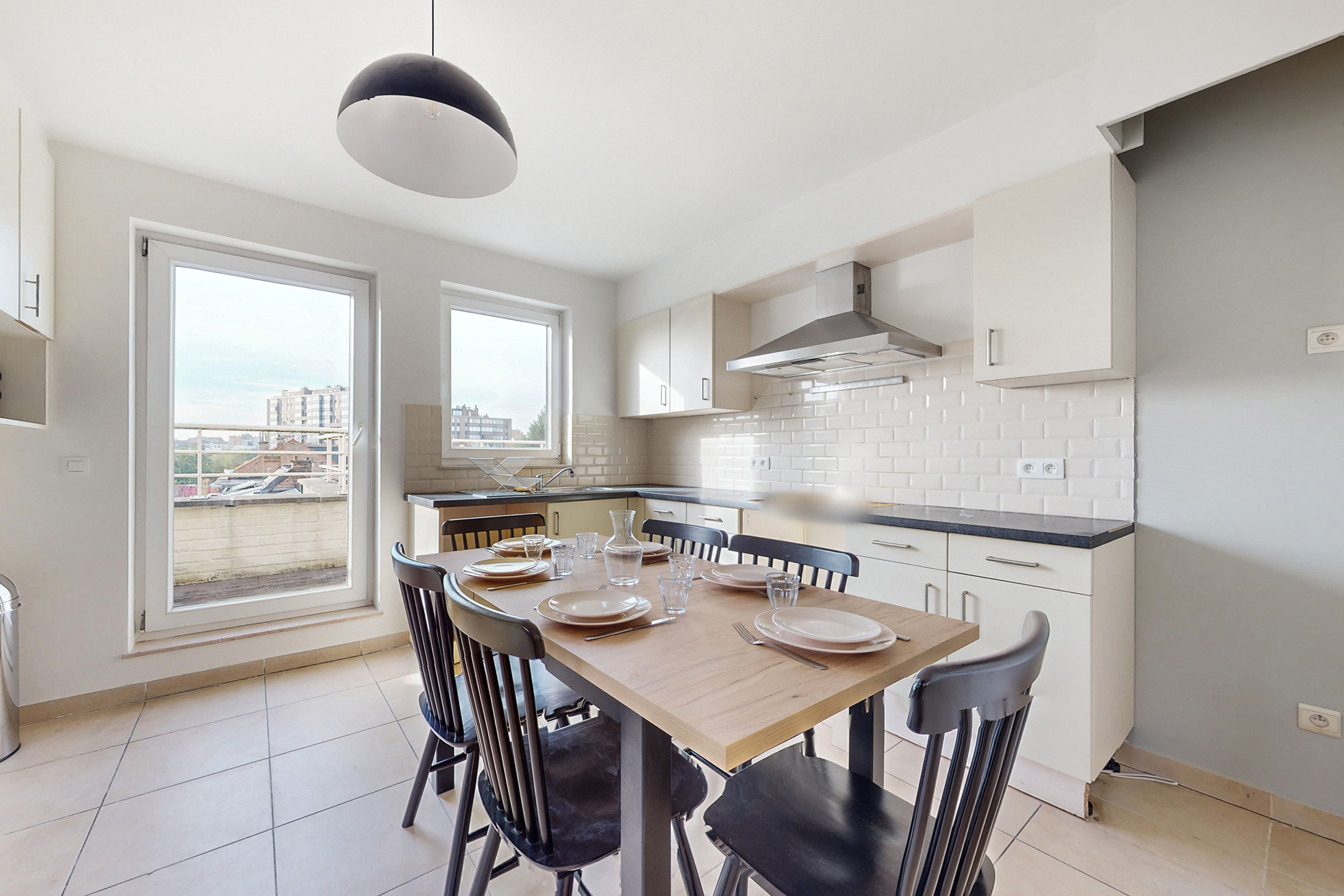 Jette : lichte 4bed flat met terras - foto 5