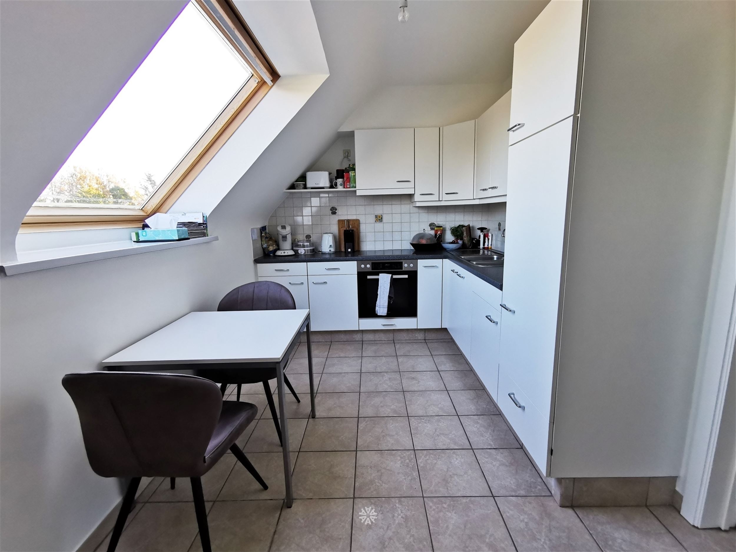 Dakappartement met 1 slpk te huur in centrum Beervelde - foto 2