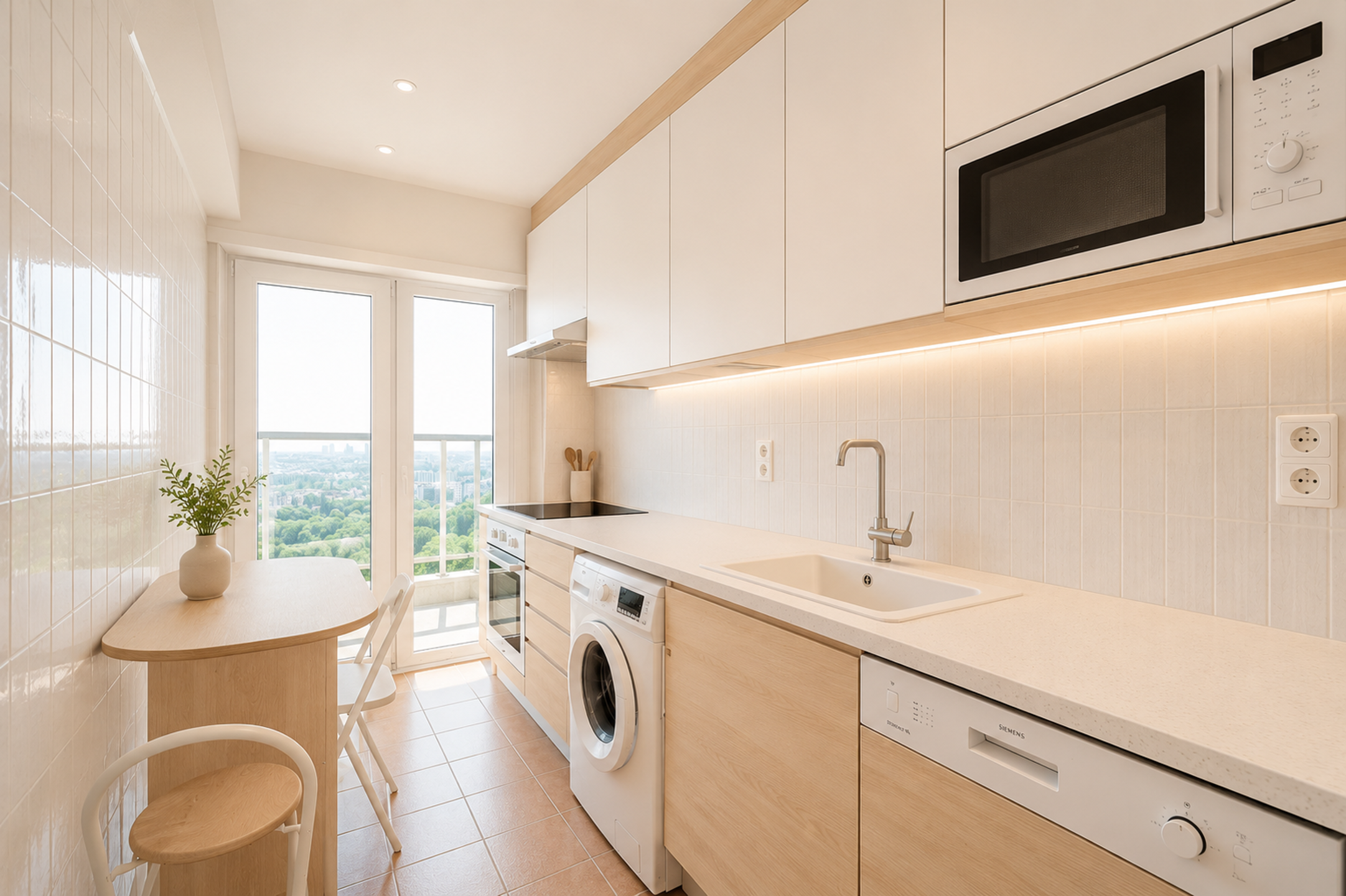 Appartement met 3 slaapkamers, twee terrassen en een garagebox - foto 5