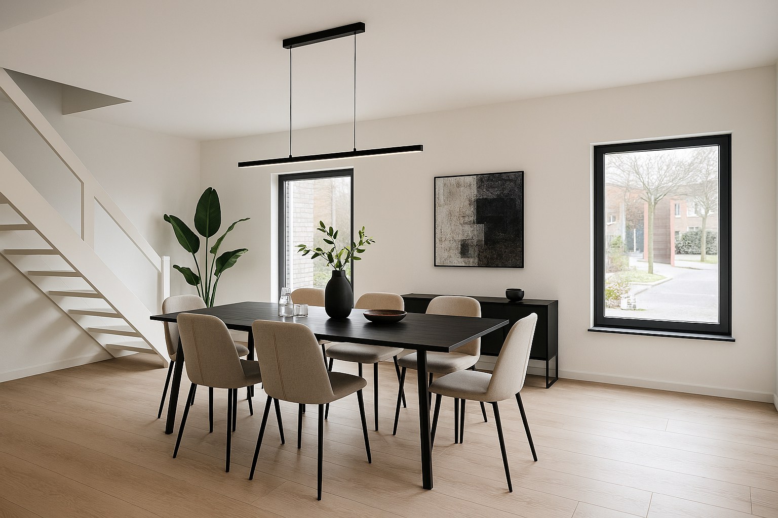 Prachtige totaalrenovatie van deze woning met 3 slpks, 2 badkamers, ruim terras. A-PEIL. - foto 3