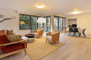 Appartement Jodenstraat 2 te Mechelen van 112m² gelegen op de eerste verdieping met garage.Indeling:Privatieve garageInkom met apart toilet en...