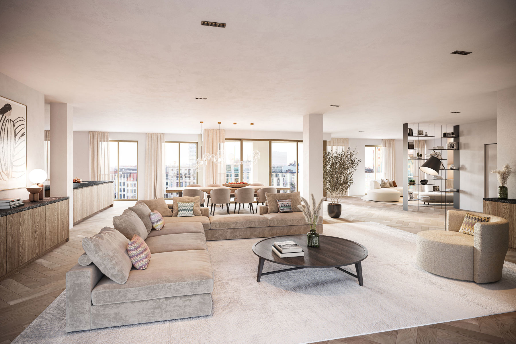 Casco penthouse met uitzonderlijk ruimtegevoel en terras - foto 2