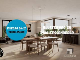 <p><span>Kom deze penthouse bekijken op Blauwe Zaterdag, de kijkdag van Immo Diest.<br />Za 6/12 tussen 13u-15u. Ben je graag zeker van een plaatsje? Bel Immo Diest: 013 31 25 22. </span></p><p><span> </span></p><p><span>Appartementen zijn BEN appartementen E-Peil = 14 (=zeer energiezuinig, Bijna Energie Neutraal!)</span></p><p><span> </span></p><p><span>Ontdek ZuiderZand,  wonen in een oase van groen.</span></p><p><span> </span></p><p><span>Penthouse Z3.3</span><span> is gelegen op de derde verdieping en heeft zicht op de binnentuin.</span></p><p><span>Het terras van 70m² is zuidwest gericht.</span></p><p><span>De penthouse heeft 3 slaapkamers, 2 badkamers, een ZEER ruime leefruimte met een oppervlakte van 48,76m2 voorzien van een heel groot raam dat uitgeeft op het terras.</span></p><p><span>Uniek aan deze penthouse is het terras van 70m2 met de perfecte oriëntatie, het terras is ook voorzien voor plaatsing jacuzzi!!</span></p><p><span>Interesse in deze prachtige &amp; unieke penthouse: bel 013/31.25.22</span></p><p><span> </span></p><p><span>Het project Zuiderzand:</span></p><p><span>Privacy &amp; rust</span></p><p><span>Immodiest verkoopt met trots 46 units in Tessenderlo verdeeld over 2 gebouwen. </span></p><p><span>De L-vorm van deze twee gebouwen zorgt voor zuurstof en een speelse indeling. </span></p><p><span>Het project is ingesloten door de Hulsterweg en de Zandstraat. Je bent dus 100% zeker van privacy en rust. </span></p><p><span> </span></p><p><span>Een kleine oase in de straat</span></p><p><span>De landschapsarchitect voorziet de parktuin van hoogstammige bomen en wadi’s rond het project en laagstammige struiken en bomen in het binnengebied. </span></p><p><span>De groene rand zorgt voor privacy en de gezellige tuinpaden nodigen uit tot een wandelingetje. Één ding is zeker: dit wordt dé groene oase van de straat.</span></p><p><span> </span></p><p><span>Doordacht ontworpen</span></p><p><span>Maandenlang studiewerk: zo zorgen we voor een gebouw op maat van elke bewoner, met alle comfort.</span></p><p><span> </span></p><p><span>Nauwkeurig gebouwd</span></p><p><span>Onze zorgvuldig uitgekozen aannemers bouwen volgens de traditionele, tijdbestendige en duurzame methoden.</span></p><p><span> </span></p><p><span>Betaalbaar opgeleverd</span></p><p><span> </span></p><p><span>Graag meer informatie, maak nu je afspraak voor een presentatie &amp; bel 013/31.25.22 </span></p><p><span>Wij helpen je graag verder.</span></p><p><span> </span></p><p><span>ZuiderZand is </span><span>een ontwikkeling van Veraltis</span></p><p><span> </span></p>