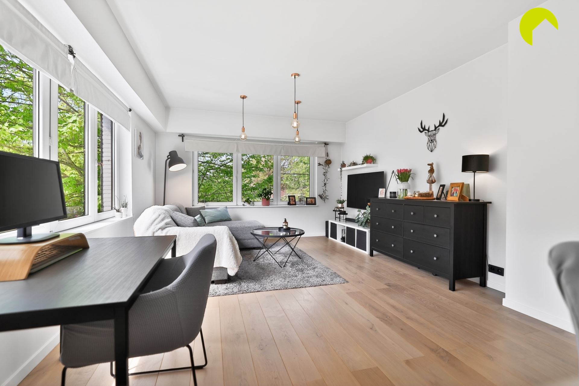 Lichtrijk gerenoveerd appartement met ruime kelder! - foto 4