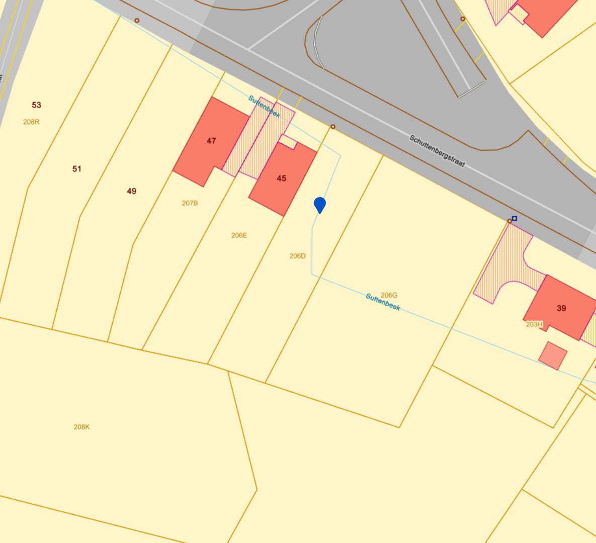 Zuid-west georiënteerde bouwgrond (Half-open) van 6a 45ca op een toplocatie in As - foto 4