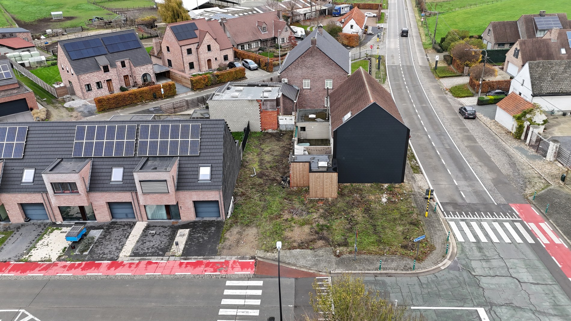 Bouwgrond op een interessante hoeklocatie in Baaigem - foto 5