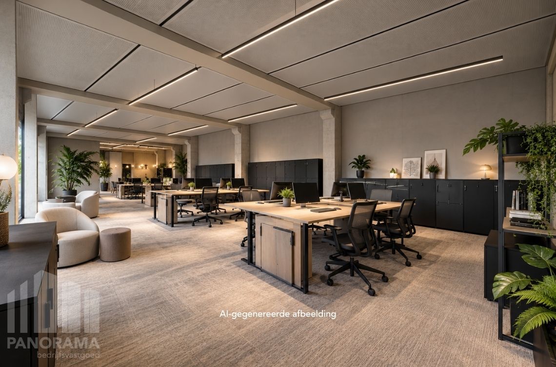 Uitstekend gelegen kantoorruimte van 998 m² met visibiliteit op E17 - foto 5