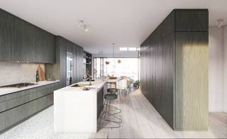 <span>Groene Poort is het eerste residentiële project op de Slachthuisbuurt, pal aan het park en het Vetten Osplein. De kunst van wonen gecombineerd met de kennis van bouwen. Een uitgestrekte landschapstuin biedt bijzonder veel buitenruimte. Stadswonen op z’n groenst.</span><br /><br /><span>Deze duplexpenthouse heeft 3 slaapkamers en een terras met zicht op de stad. Ideaal voor het gezin. De puntdaken zijn zowat het handelsmerk en verwijzen naar een stedelijke huiselijkheid die zich ook binnenin verderzet. Ook is er een serre, tuinkamer en grote binnentuin.</span><br /><br /><span>-Ontworpen door Robbrecht en Daem Archictecten</span><br /><span>-Afwerking op maat</span><br /><span>-Veel extra (groen)ruimte: binnentuin, serre, recreatiezaal</span><br /><span>-Eigen ervaren verhuur- en beheerdienst</span><br /><span>-Ideaal als investering</span><br /><strong>6% btw mogelijk<br /><br /></strong>Oplevering begin 2026!<br /><span>Meer info op: https://groenepoort-antwerpen.be/?utm_source=webwhise&amp;utm_medium=zoekertje&amp;utm_campaign=duplexpenthuose</span>