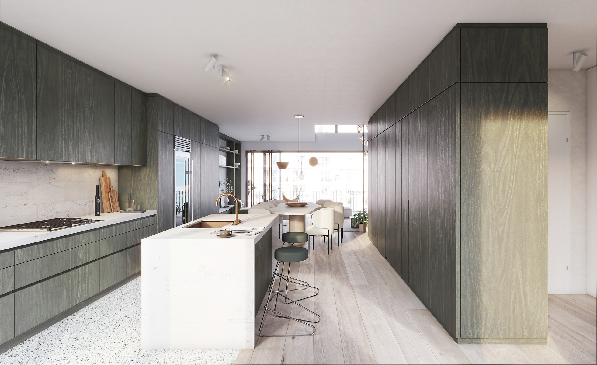 Bijna-instapklare duplexpenthouse te koop in bruisende buurt - foto 1